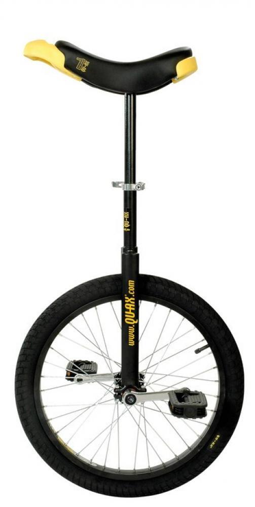 QU-AX Einrad Luxus 20", schwarz, Alufelge, Reifen schwarz 3/3