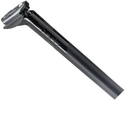 Tige de selle Deda Zero2 Ø 31,6 mm L 350 mm poli sur noir