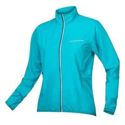 Endura Damen Pakajak winddichte Wetterschutzjacke Pazifik Blau Größe XS