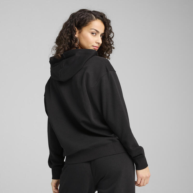 ESS SCRIPT Comfort Hoodie Damă PUMA Black