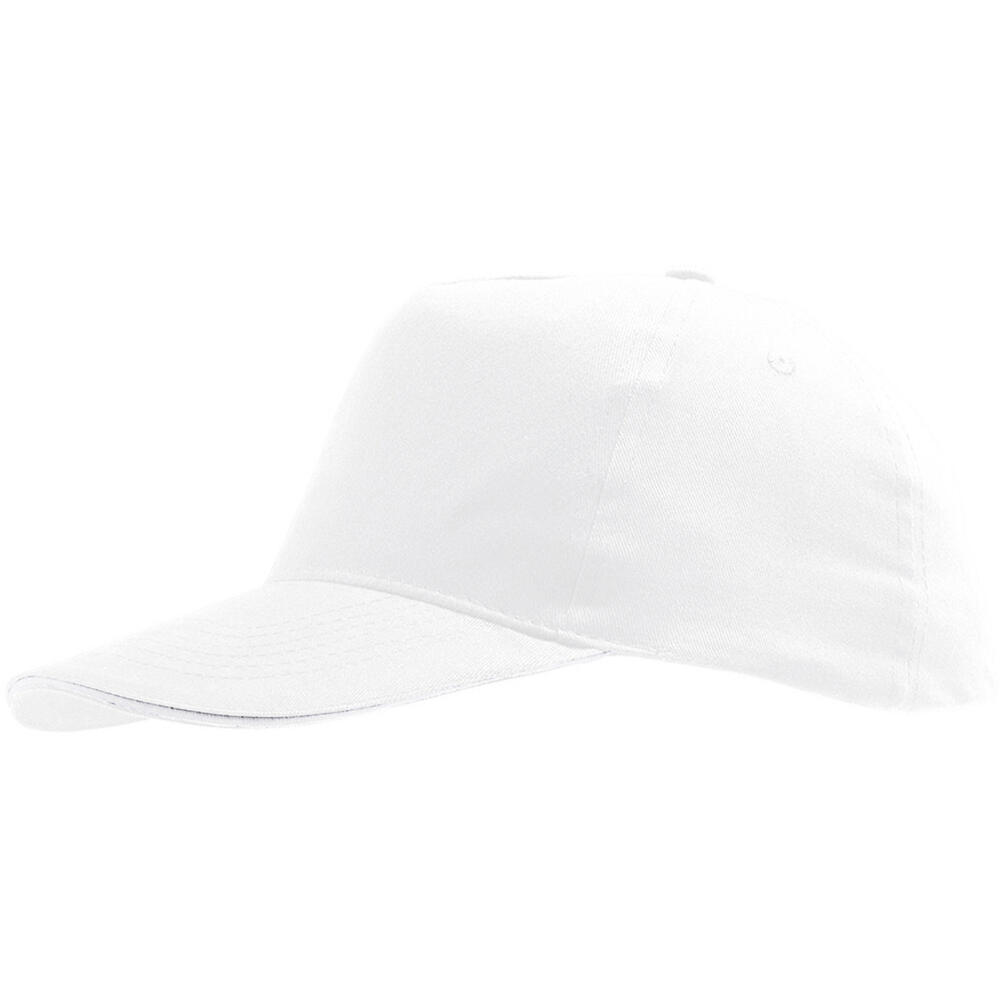 Kids Unisex Sunny Baseball Cap (White) 2/3