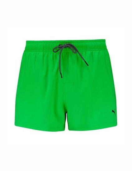 Men's Puma Swim Shorts Short Length Green