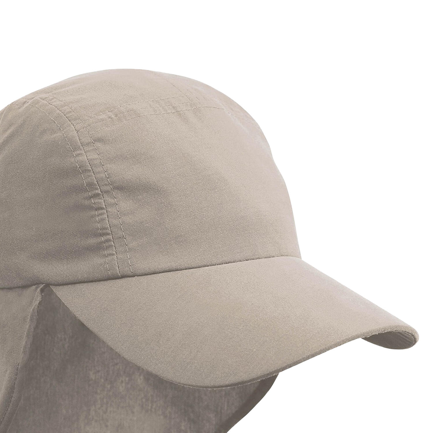 Childrens/Kids Legionnaires Cap (Khaki) 3/4