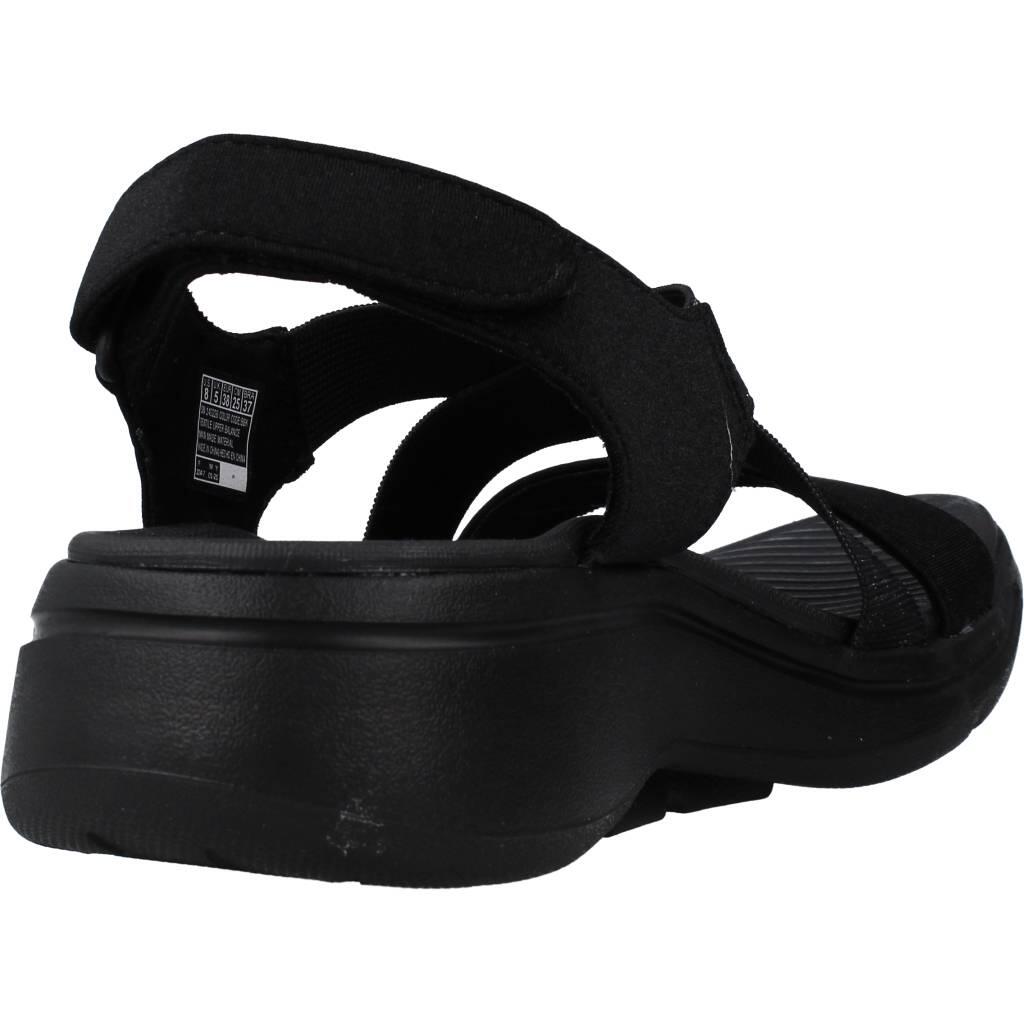 Sandali Skechers Modello Go Walk Arch Fit - Astonish Colore Nero 3/5