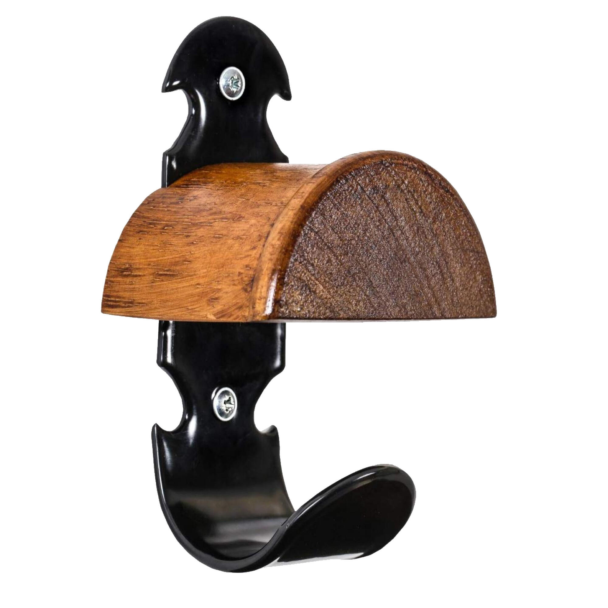 STUBBS Retro Bridle Rack (Black/Brown)