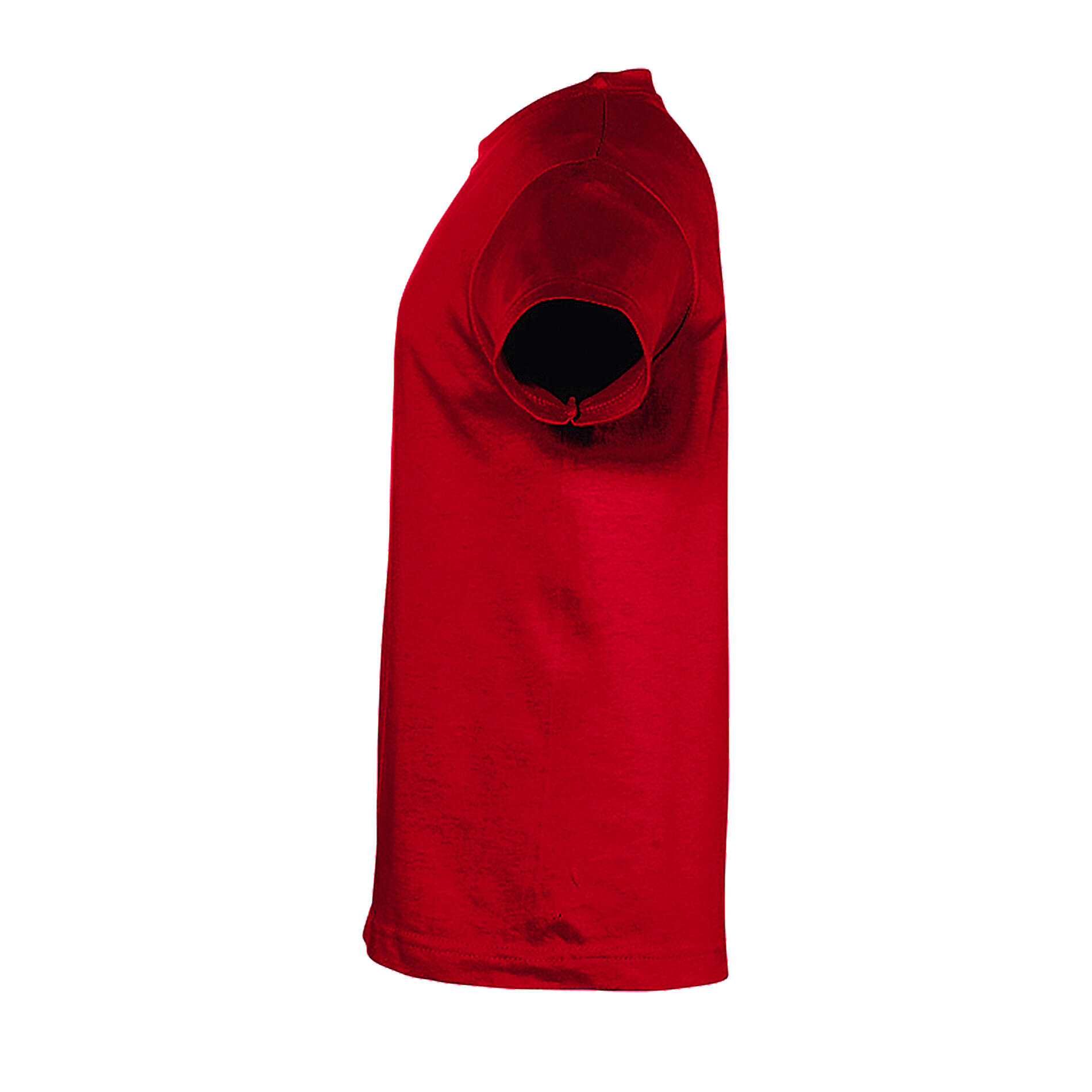 Kids Regent Short Sleeve TShirt (Red) 3/4