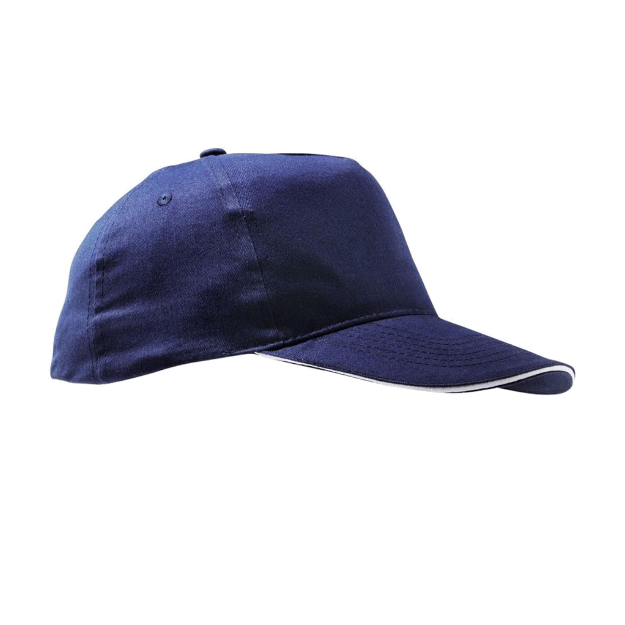 navy blue / white