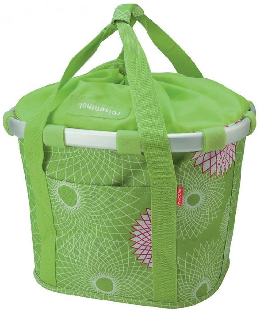 Panier pour vélo avant "Bike Basket" lime/vert 3/3