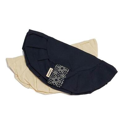 Samarali meditatiekussensloop zafu denim blauw