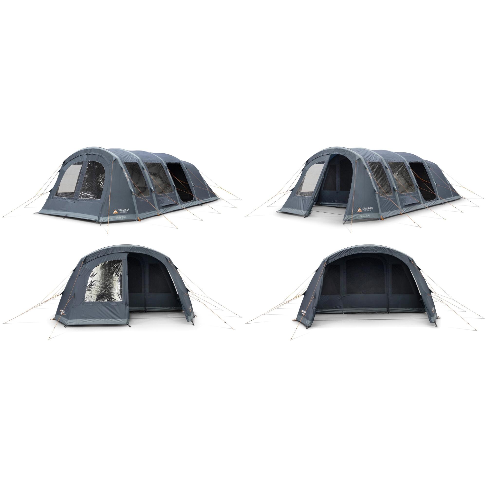 Namiot kempingowy 6 osobowy Vango Savannah  Air 600XL Package 6/7