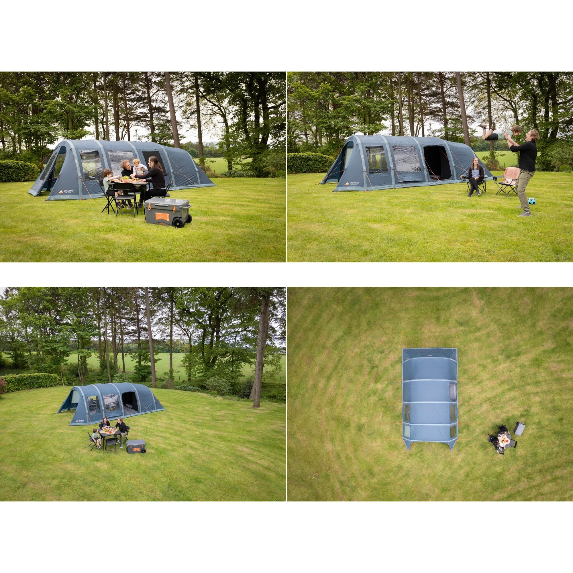 Namiot kempingowy 6 osobowy Vango Savannah  Air 600XL Package 3/7