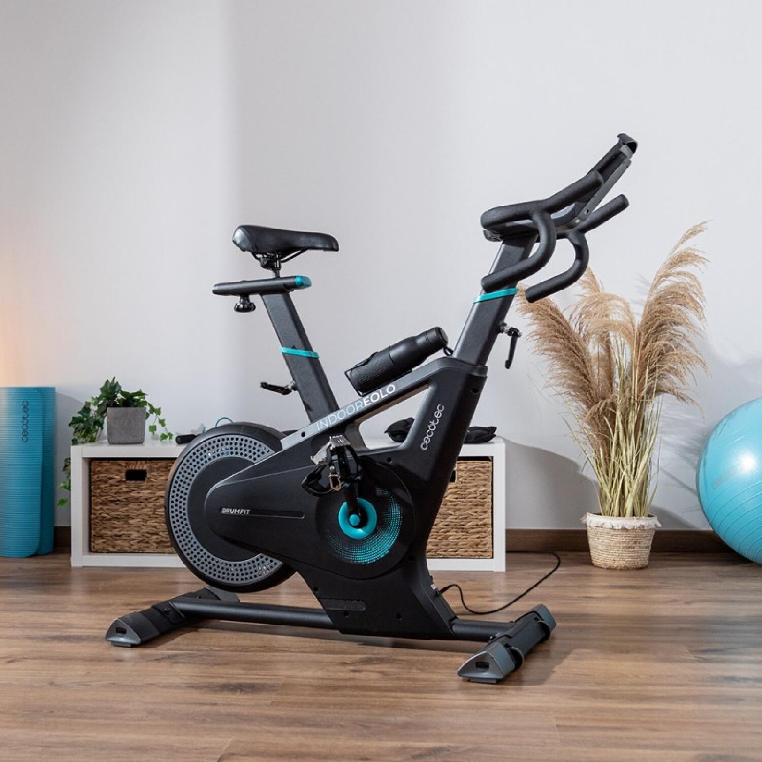 Cecotec Bicicleta indoor de resistência combinada: ar e magnética. APP. Suporte 7/7