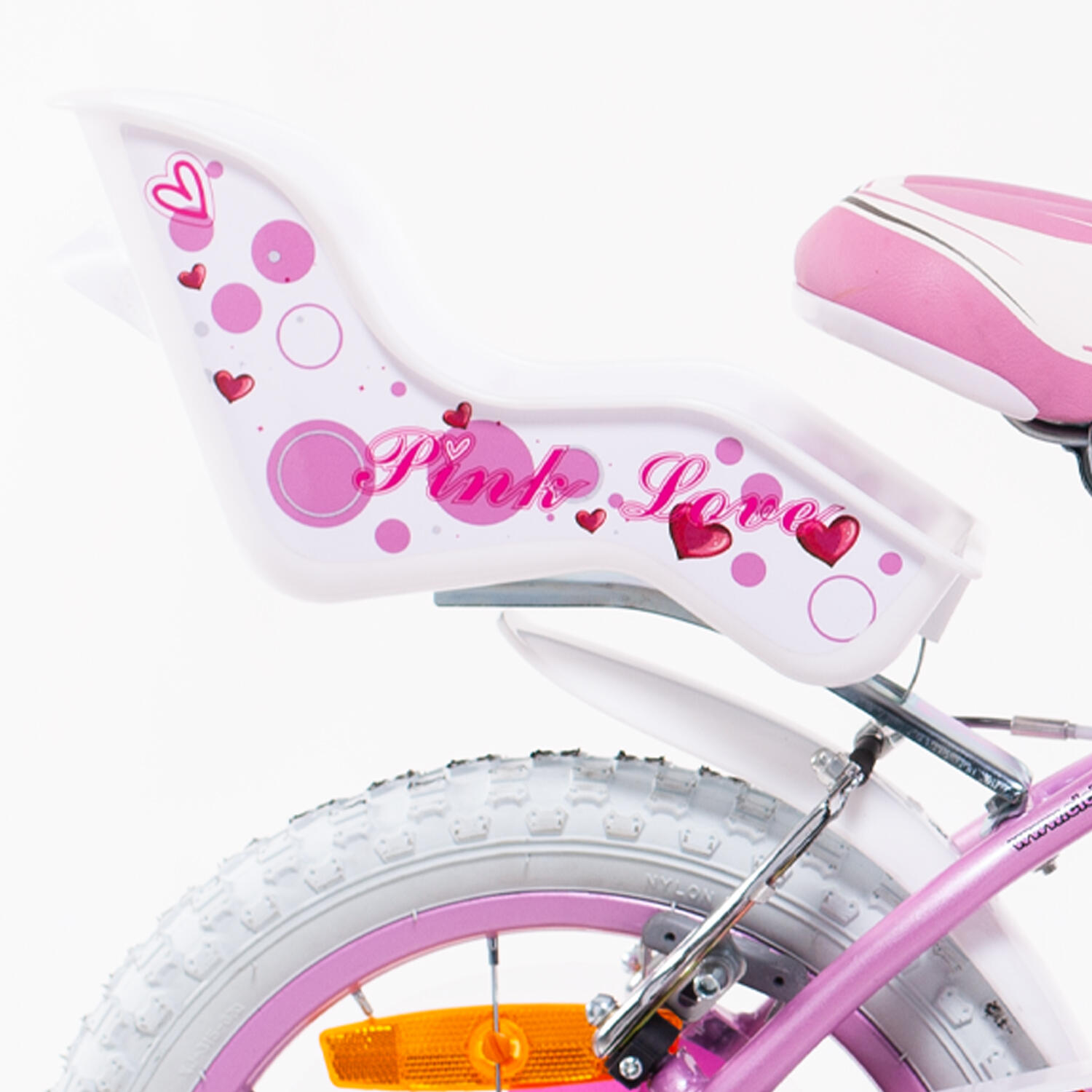 Vélo fille SCH Pink Love 14'' avec accessoires 5/5