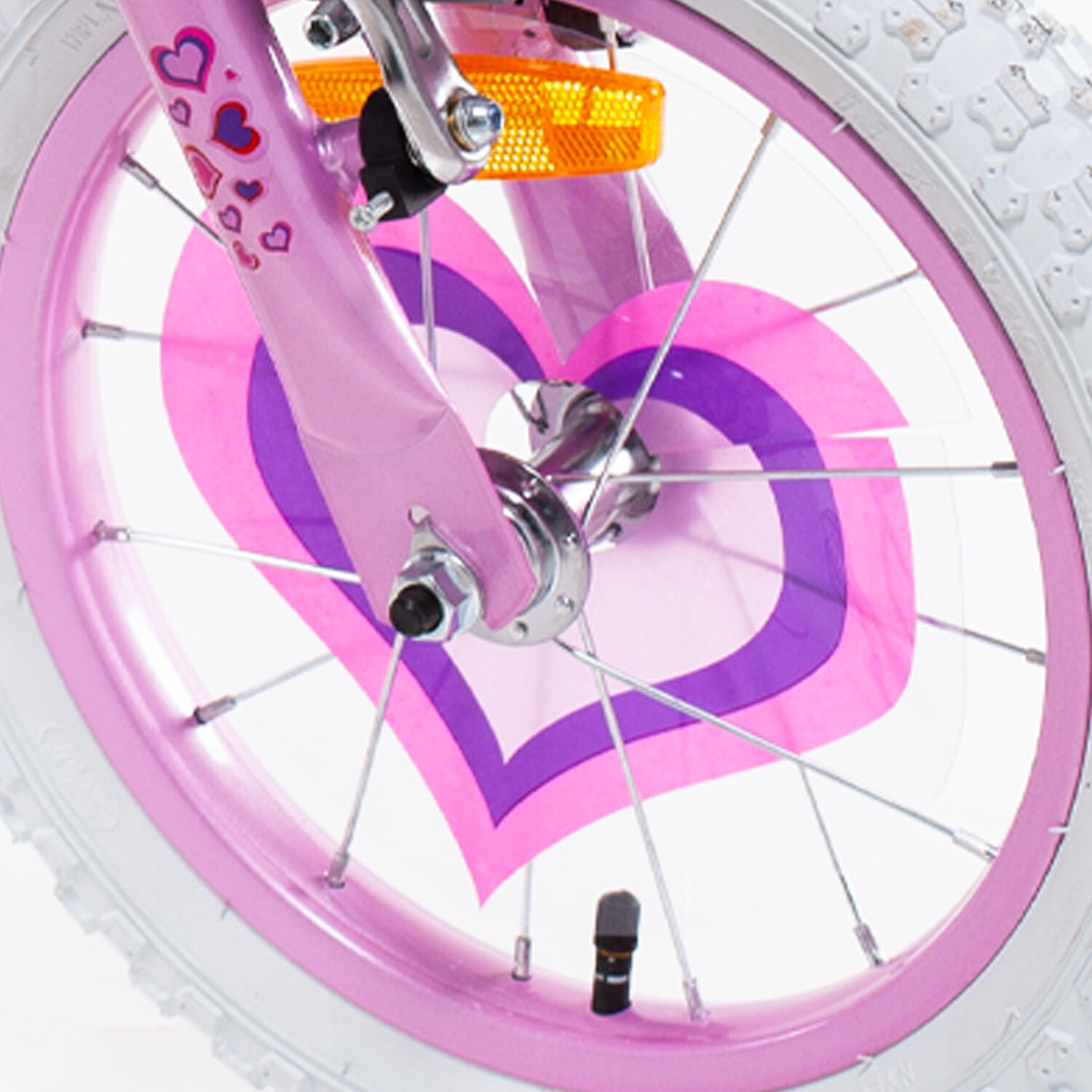Vélo fille SCH Pink Love 14'' avec accessoires 3/5