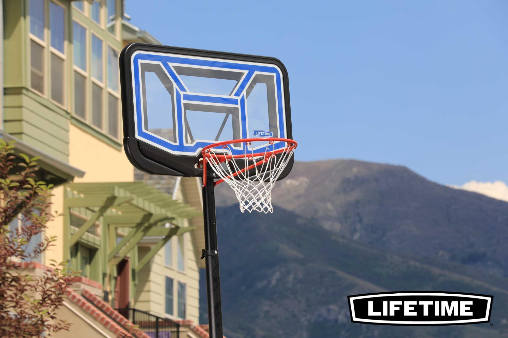 Basketball Basketballkorb höhenverstellbar mit Standfuß 229–305cm LIFETIME 90819 5/7