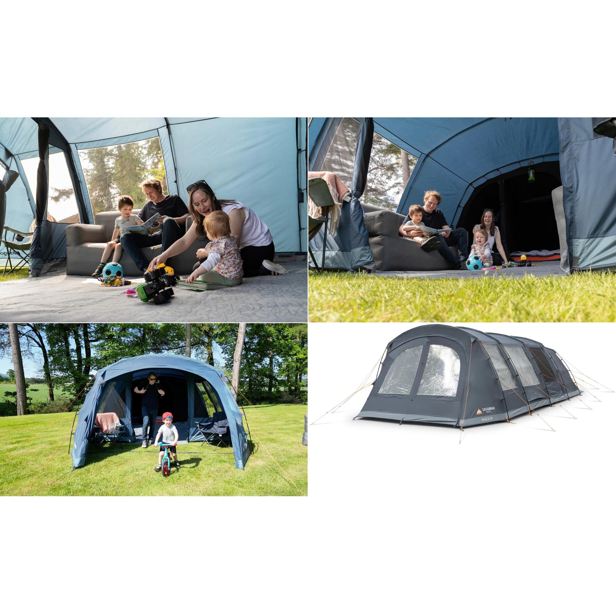 Namiot kempingowy rodziny 6 osobowy Vango Savannah 600XL 4/7