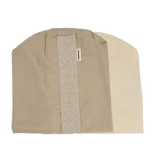 Samarali Yoga-Bolsterbezüge Kastanienbraun