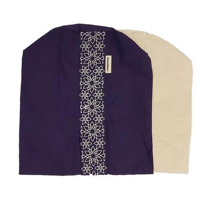 Samarali Yoga-Bolsterbezüge Kastanienbraun