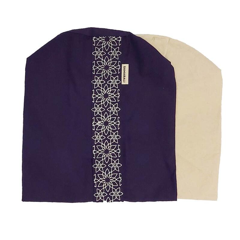 Housse pour Bolster Yoga Violet