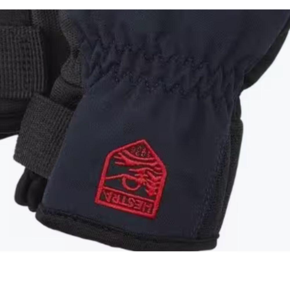 Hestra Ferox Primaloft Kids Ski Gloves, Navy 2/4
