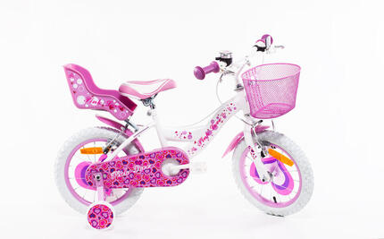 SCH Pink Love 20” meisjesfiets met accessoires