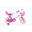 Bicicletă pentru fete SCH Pink Love 14” cu accesorii