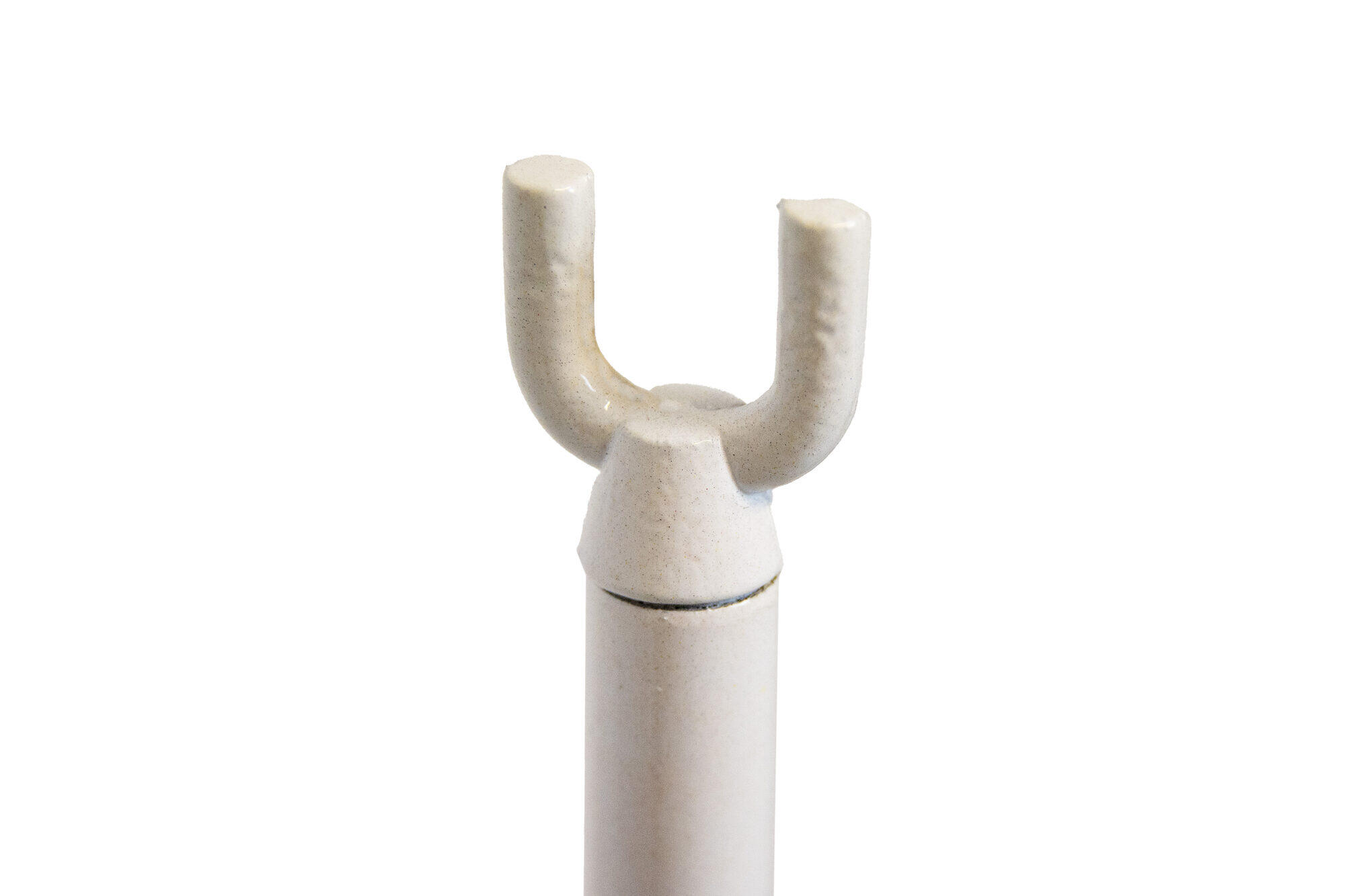 Paar Tennisstange - Weißaluminium 4/5