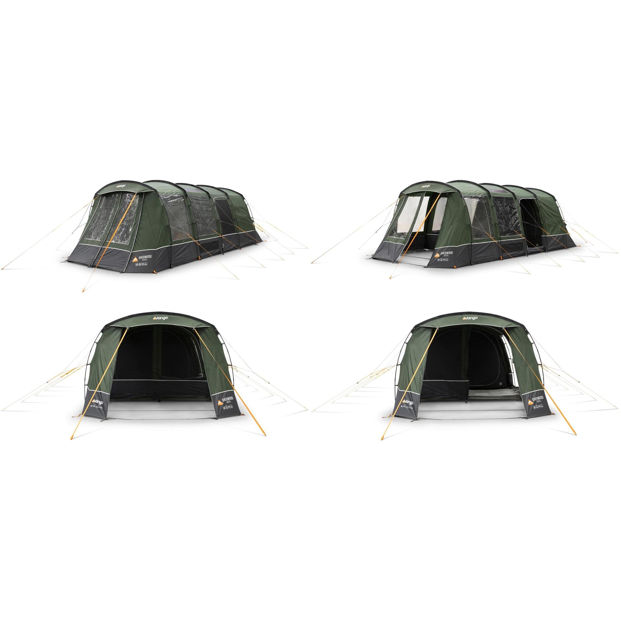 Namiot kempingowy rodziny 4 osobowy Vango Sherwood 400XL Package 4/7