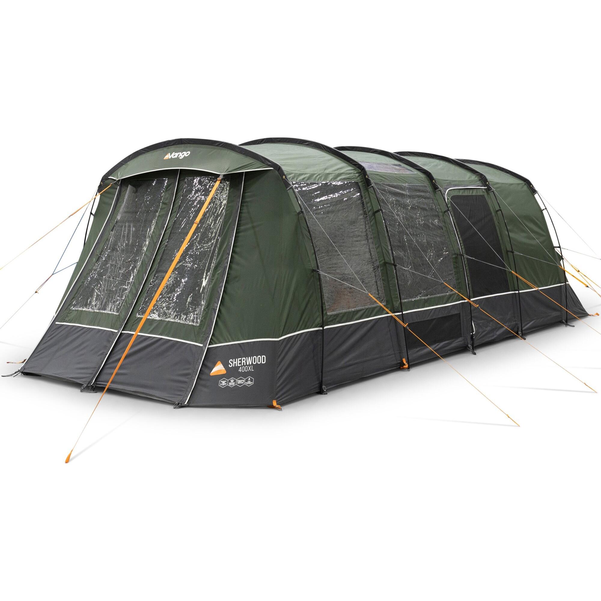 Namiot kempingowy rodziny 4 osobowy Vango Sherwood 400XL Package