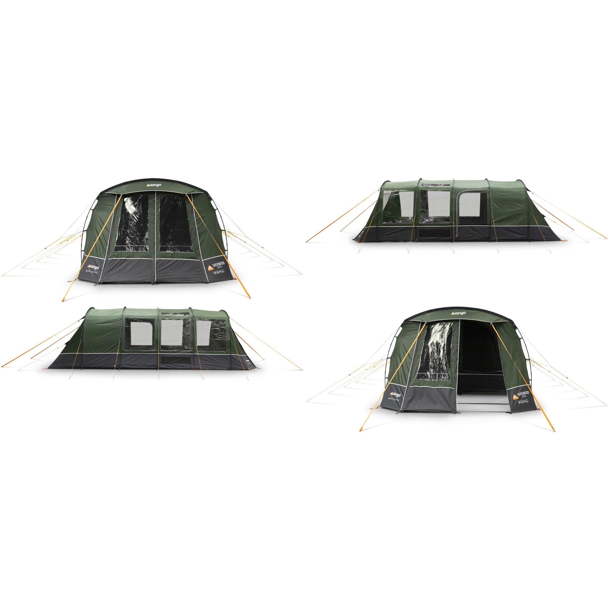 Namiot kempingowy rodziny 4 osobowy Vango Sherwood 400XL Package 6/7
