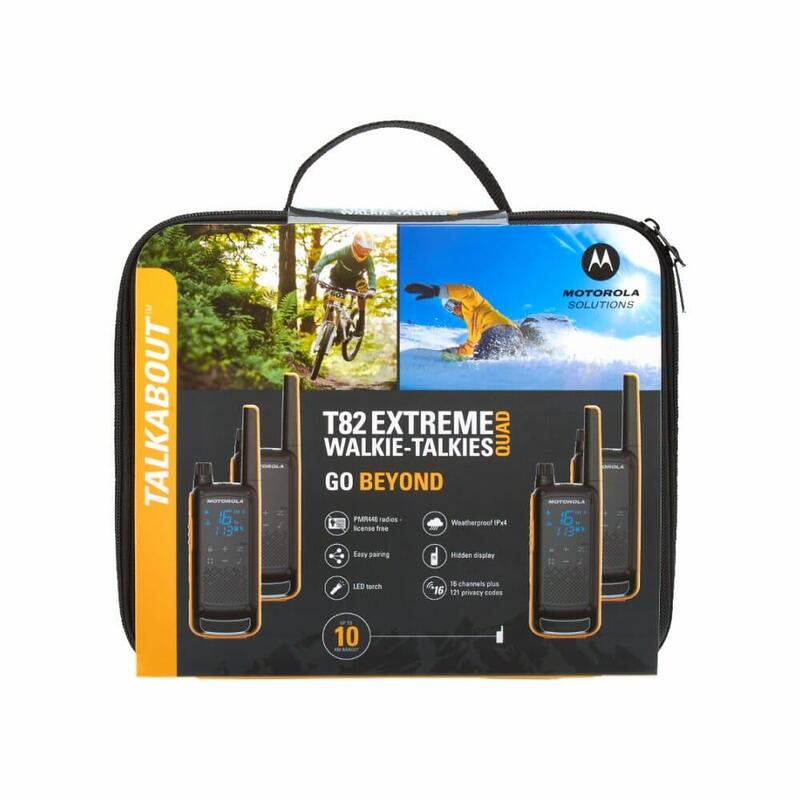 Krótkofalówka Motorola T82 EXTREME QUAD PACK