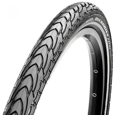 Overdrive excel clincher band - 28x1.85 - dual compound - silkshield