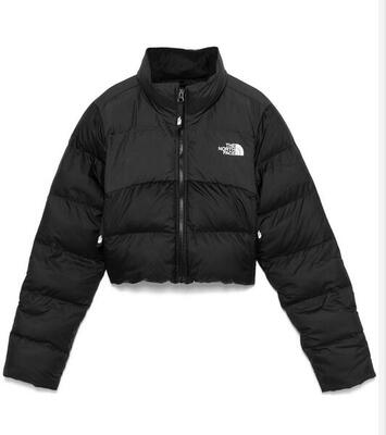 GIUBBOTTO THE NORTH FACE CROPPED SAIKURU MODELLO CORTO IN VITA DA DONNA COLOR...