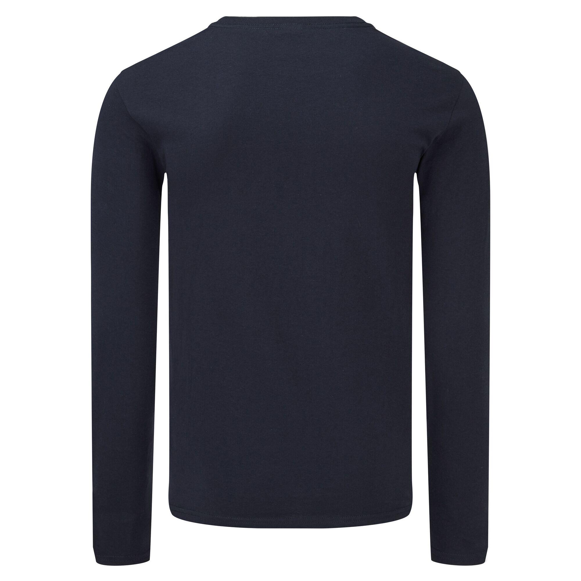 Mens Iconic 150 LongSleeved TShirt (Deep Navy) 2/4