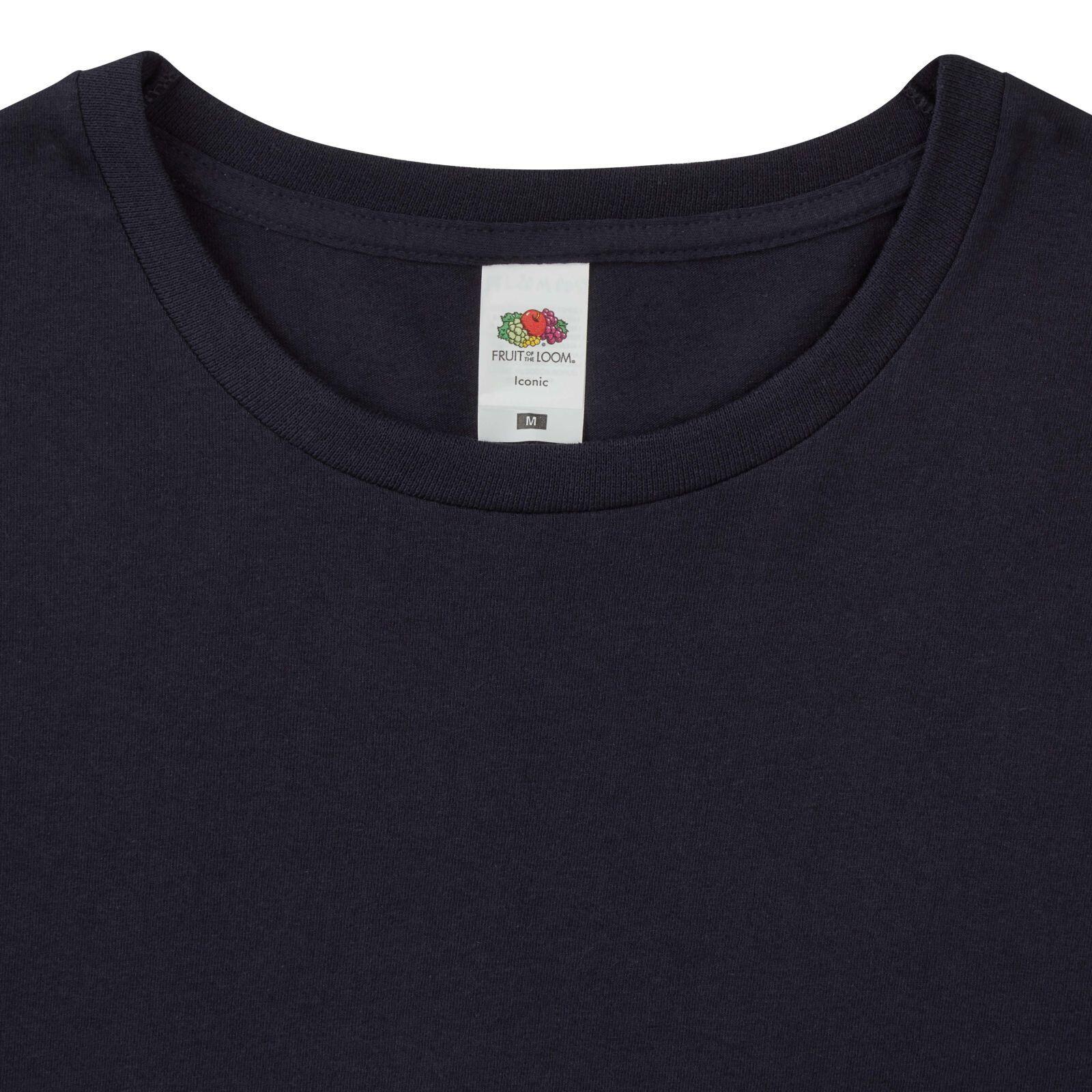 Mens Iconic 150 LongSleeved TShirt (Deep Navy) 4/4