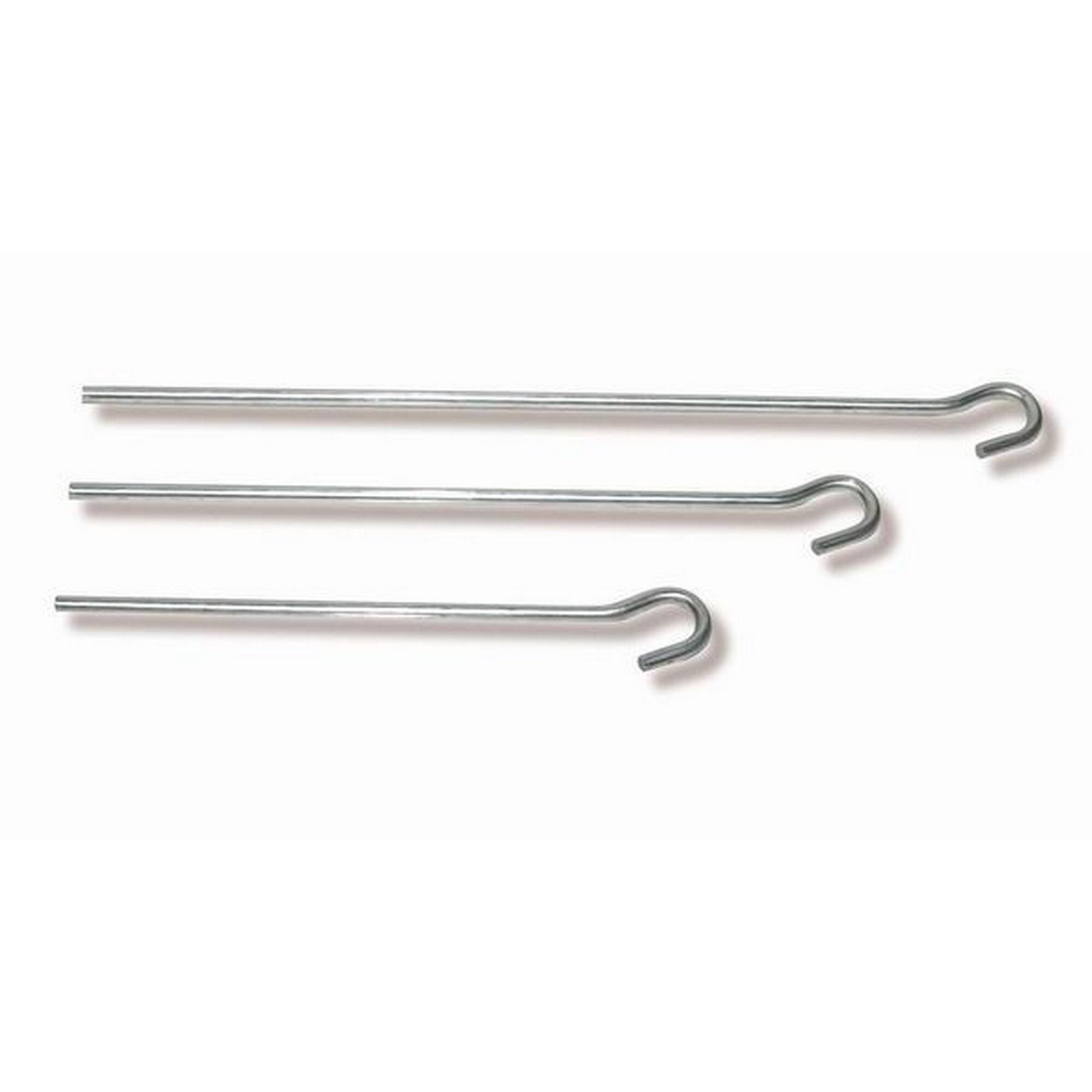 BRUNNER Steel Line Round Wire Ground Peg (23cm) (Silver)