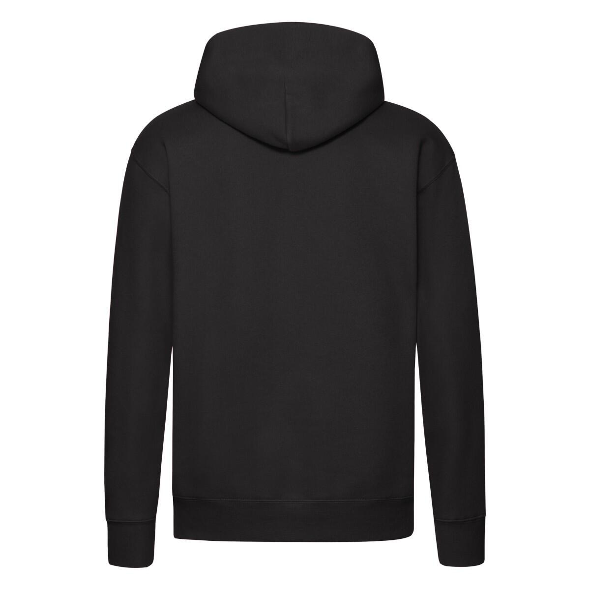 Mens Premium Hoodie (Black) 2/3