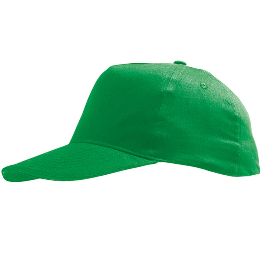 Baseballkappe Sunny Kinder Kellygrün 3/4