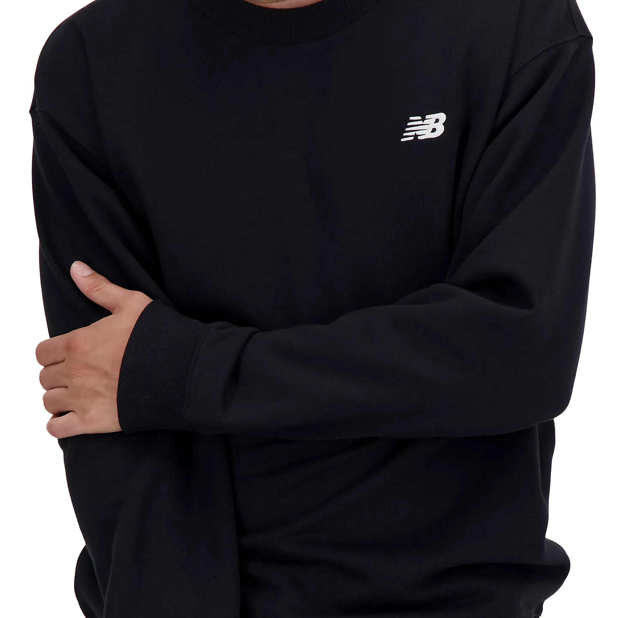 Sudadera Small Logo Talla L Negro - MT41507BK 4/4