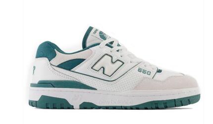 Baskets pour hommes New balance 550 vert