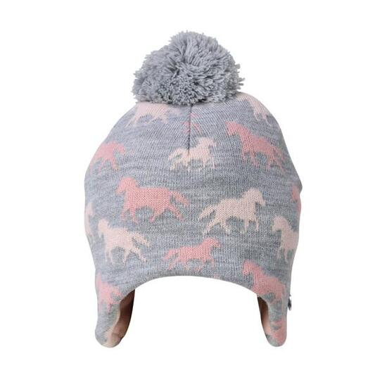 Chapeau FLAINE Enfant (Gris / Rose)
