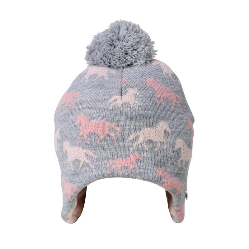 Chapeau FLAINE Enfant (Gris / Rose)
