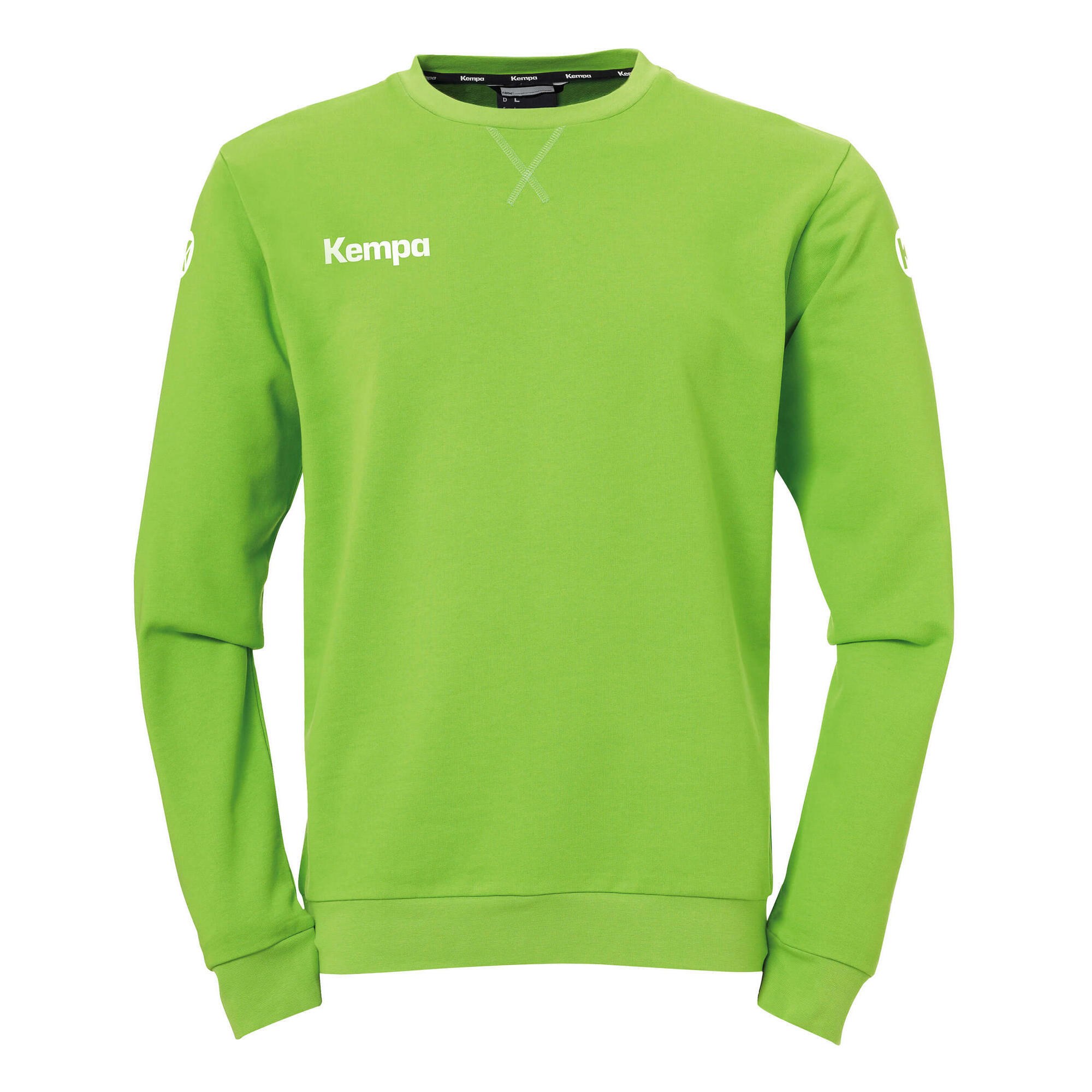 Kempa - Sweatshirt Training Top Kempa - Chemise Manches Longues - Noir|vert - 58 4xl - Decathlon