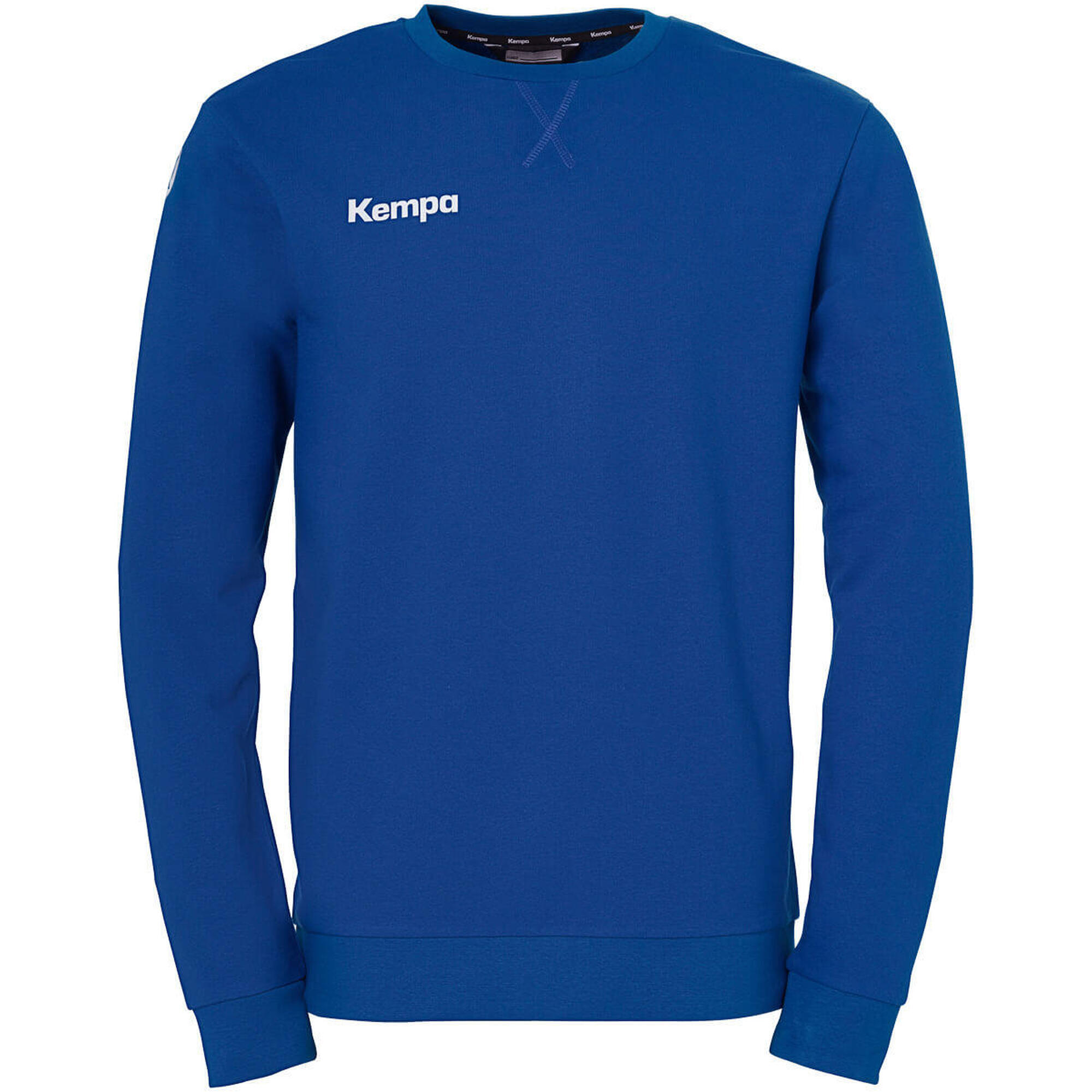 Kempa - Sweatshirt Training Top Kempa - Chemise Manches Longues - Bleu|noir - Decathlon