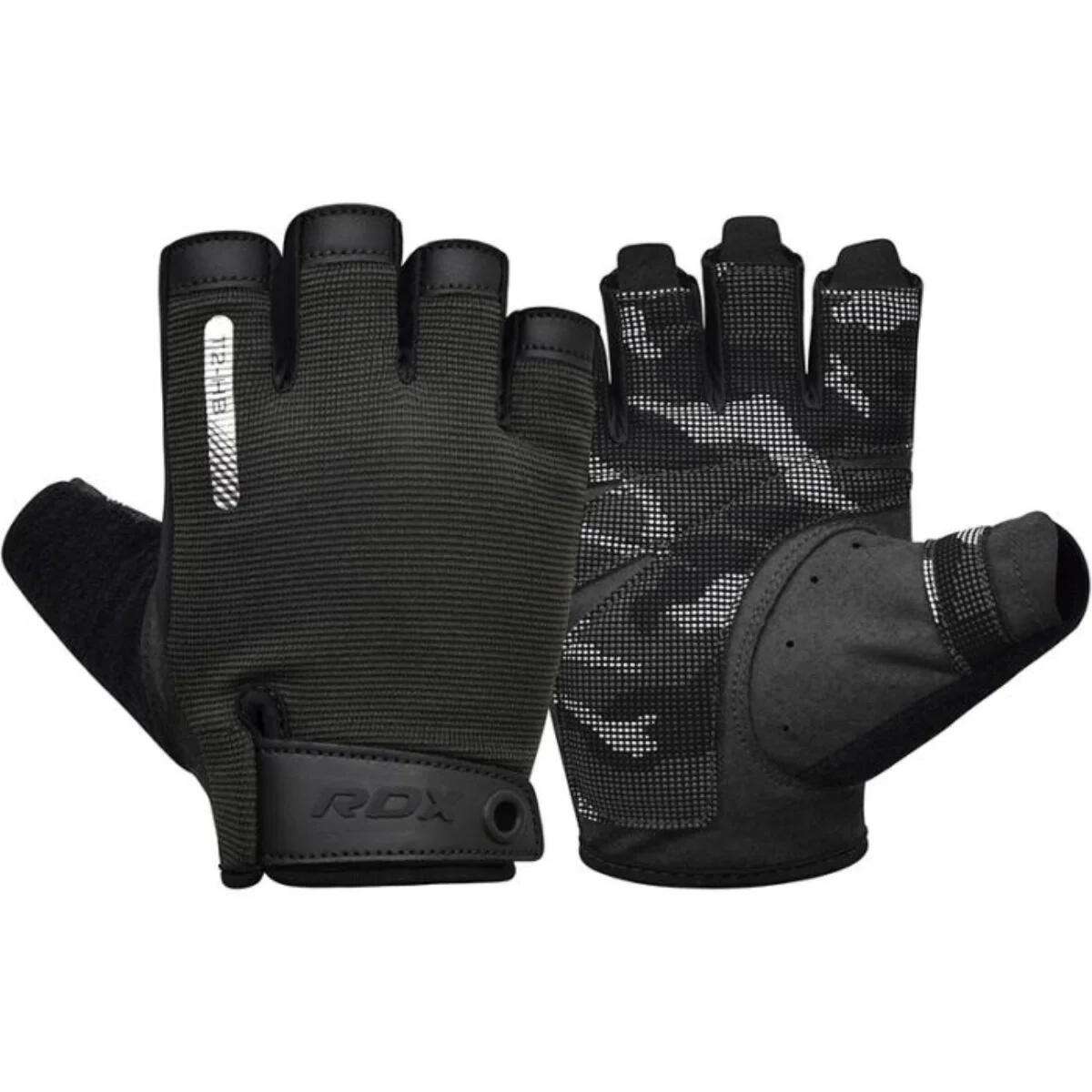 Gym Gloves T2 - Half Finger Roze - Roze - L 7/7