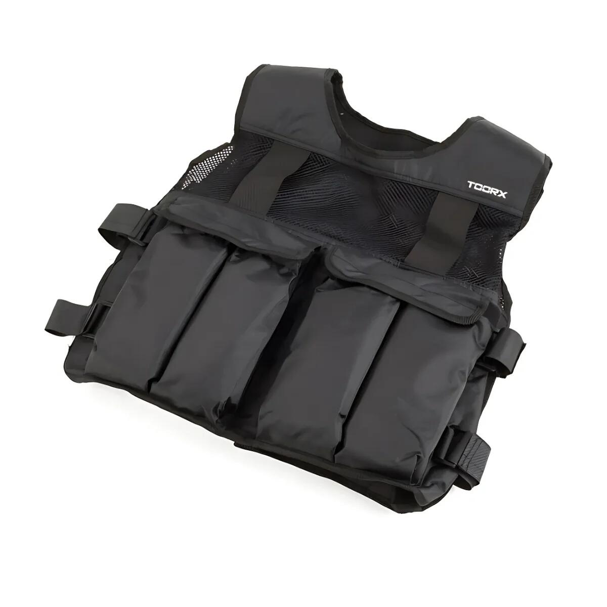 Chaleco con peso ajustable - Negro 2/3