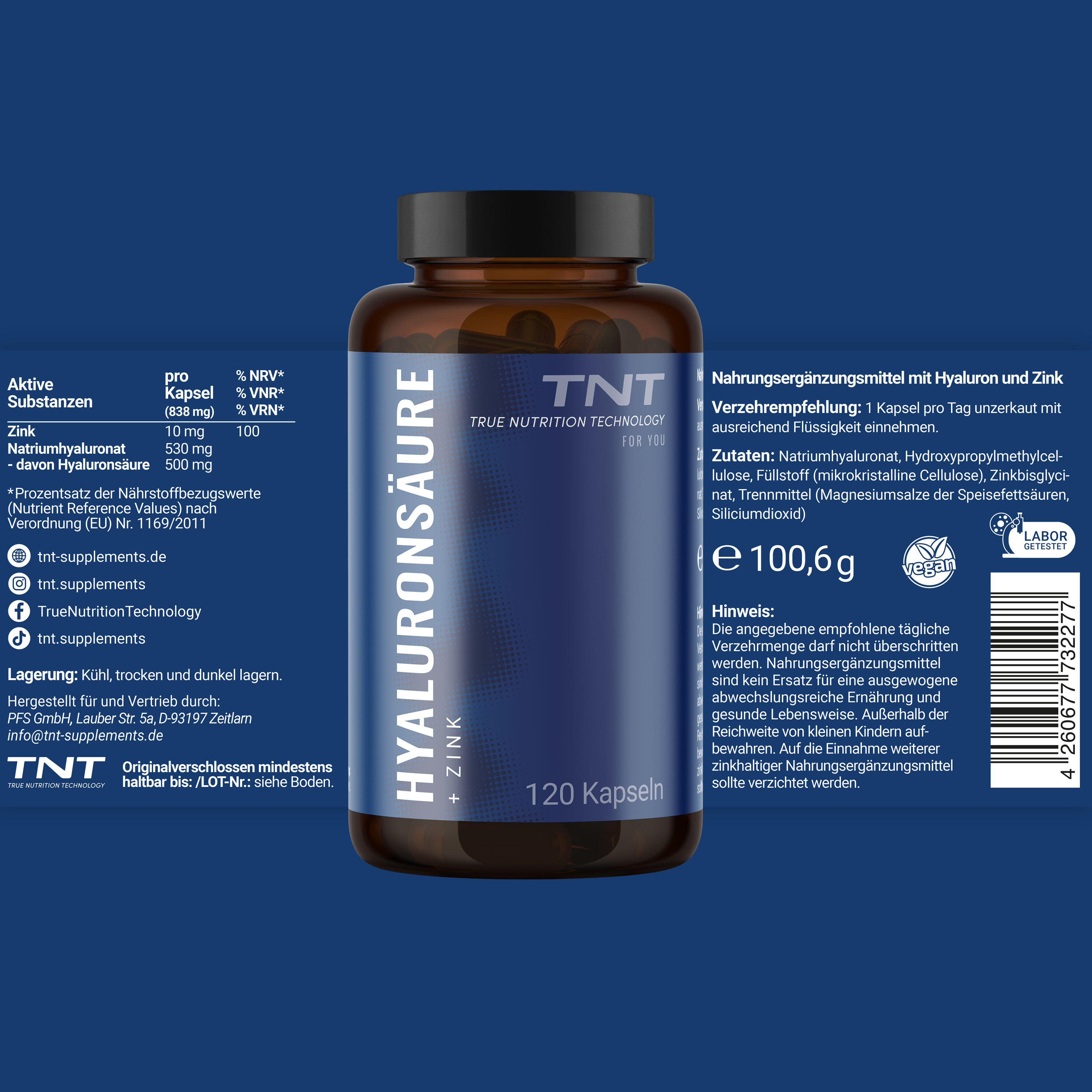 Hyaluronsäure + Zink 5/5