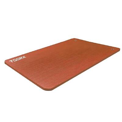 Fitness yogamat 100 x 61 x 1.5 cm - met ophangogen - blauw
