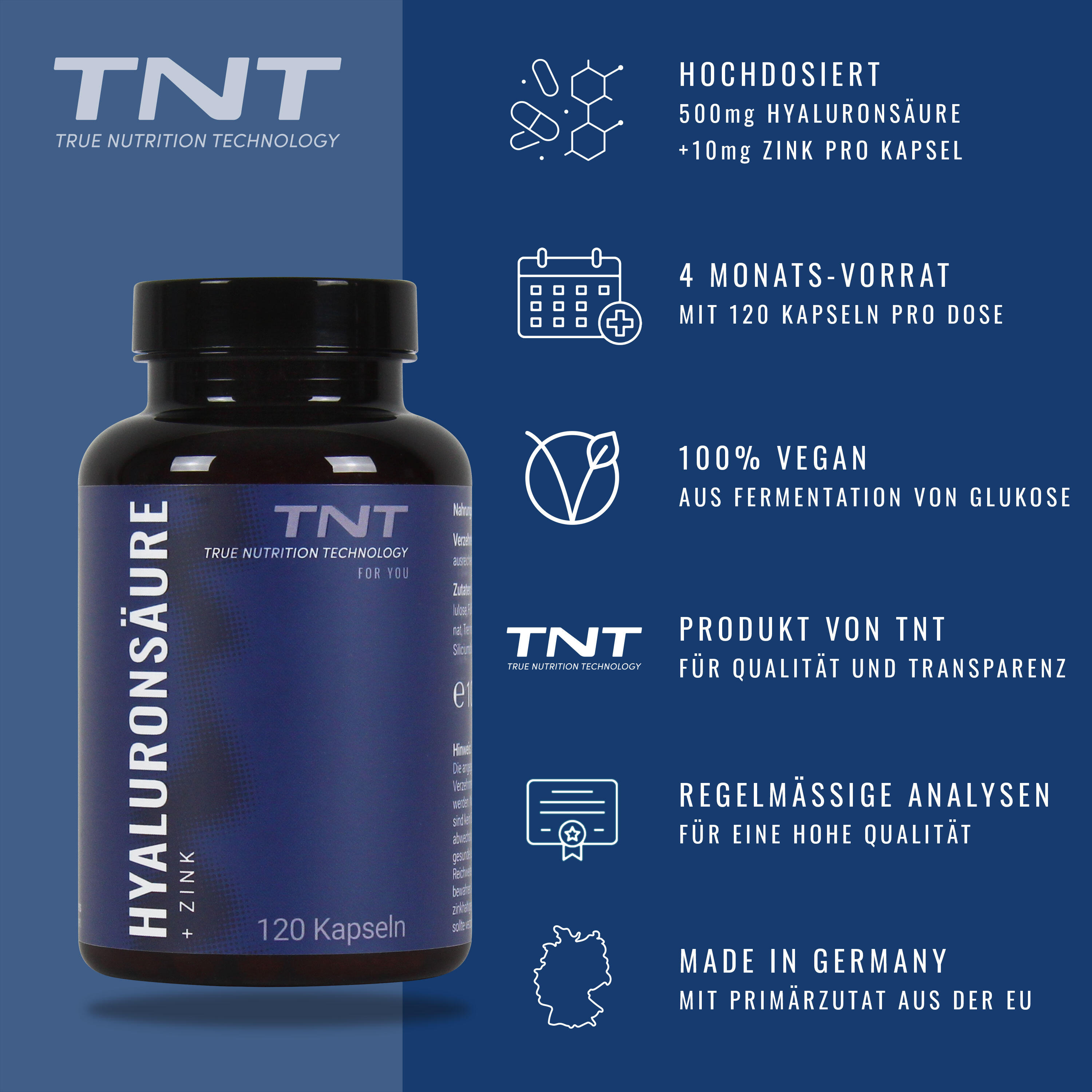 Hyaluronsäure + Zink 4/5