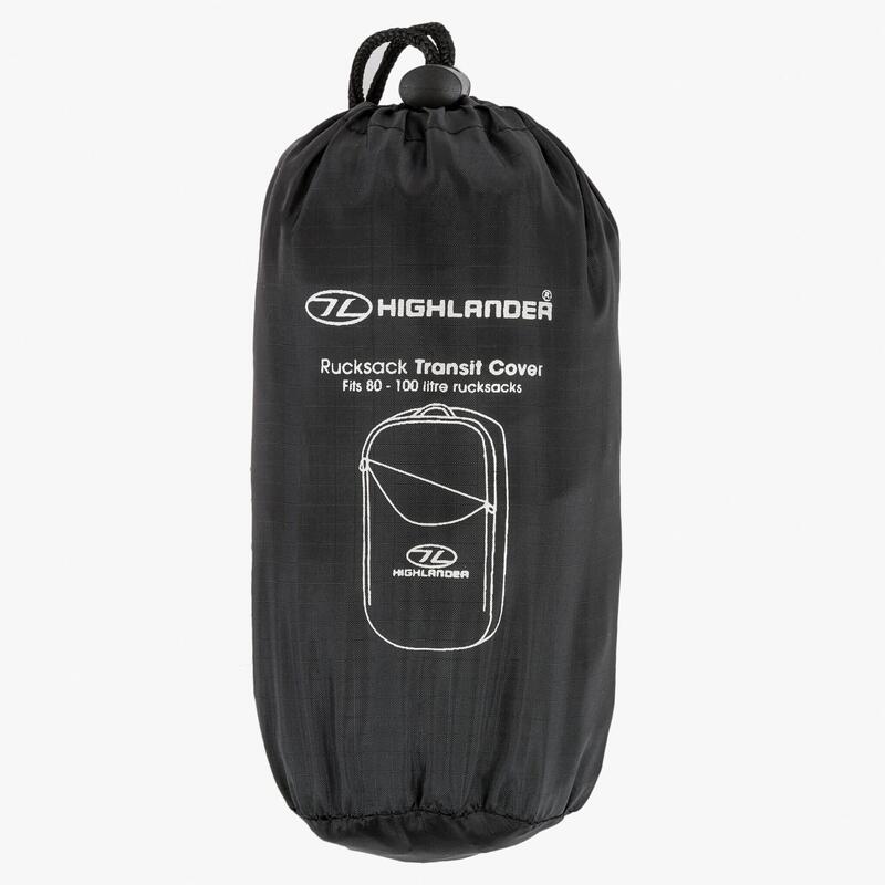 Transporthoes Transitcover maximaal 100 liter voor backpack